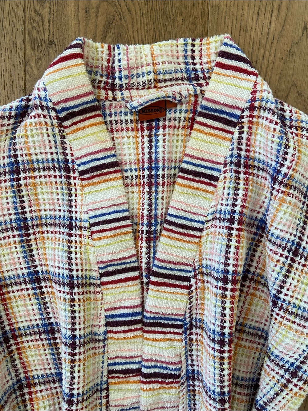 Missoni Plaid Robe - Picture 5 of 10